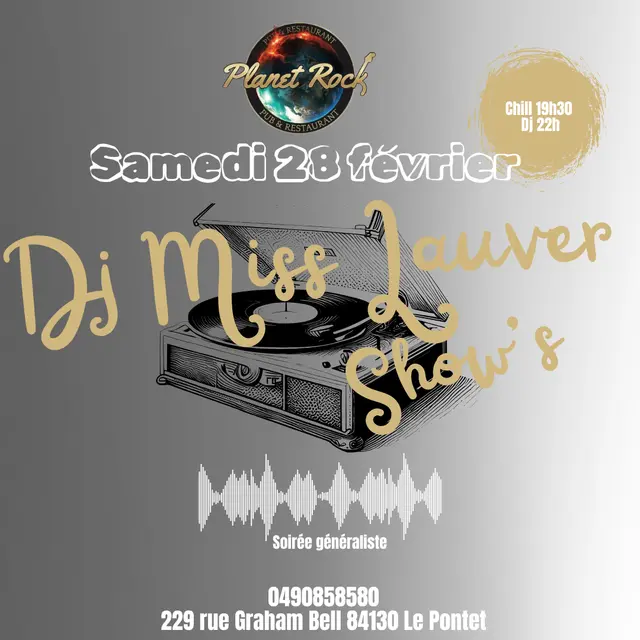 Music night 100% DJ au Planet Rock_Le Pontet