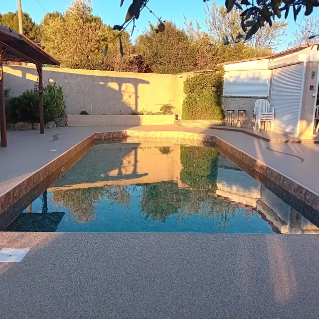 Vue de la piscine