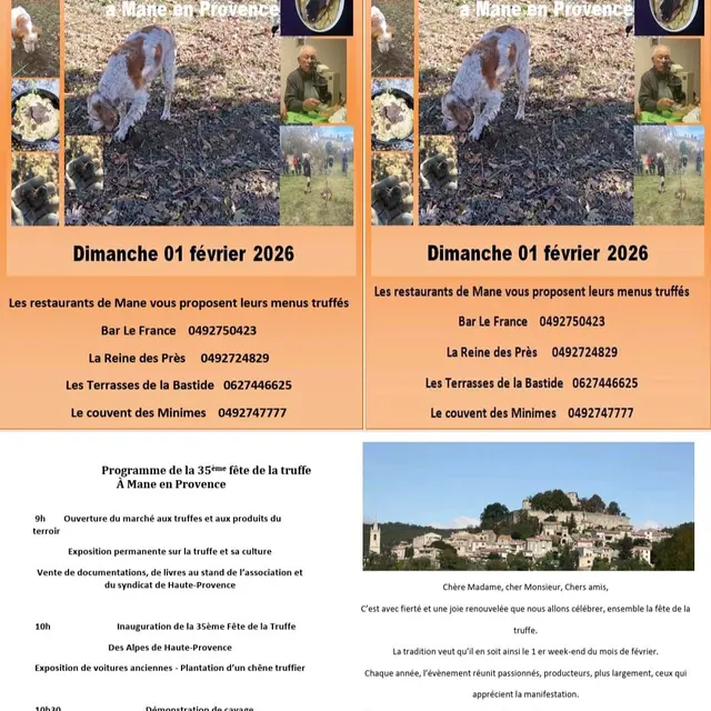 35 -ème Fête de la Truffe_Mane