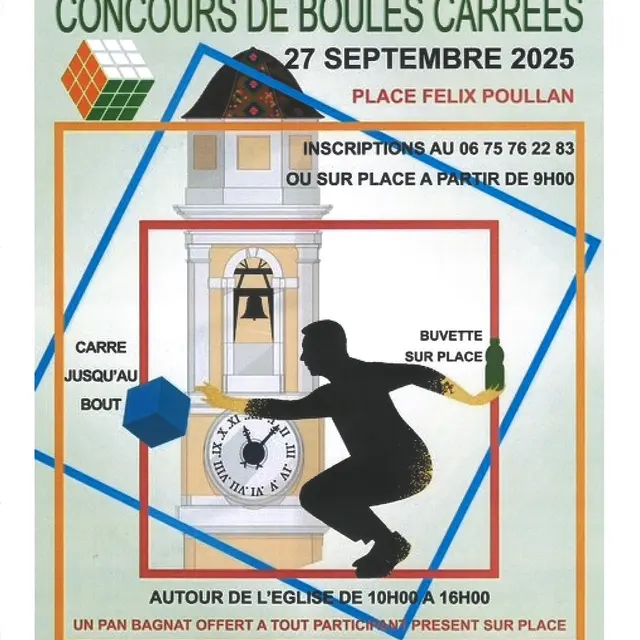 Concours de boules carrées de la Saint-Michel_Villefranche-sur-Mer