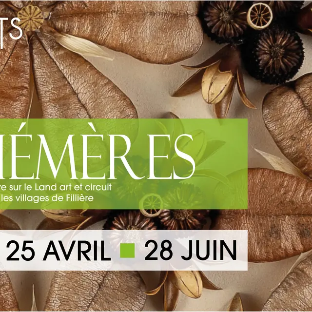 « Ephémères » : Exposition collective sur le land art_Fillière