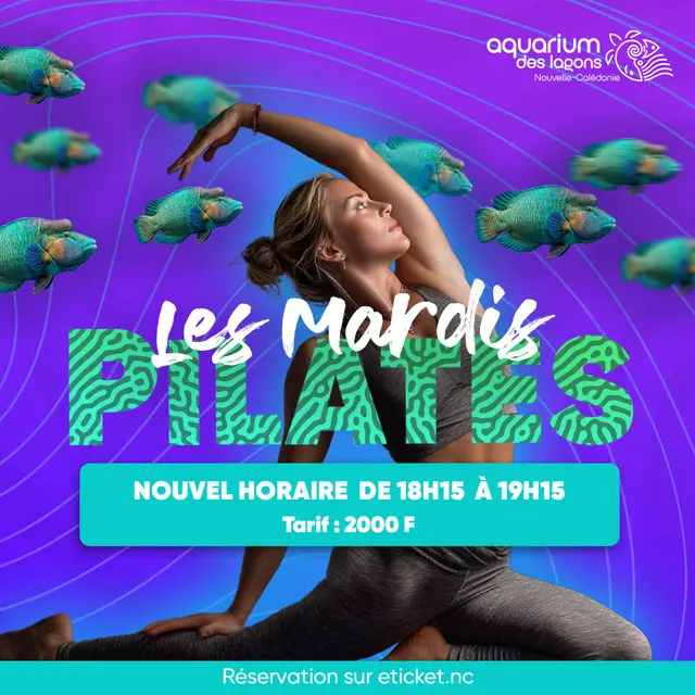 Pilates à l'Aquarium des Lagons 2025_Nouméa