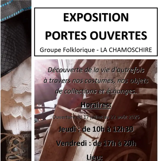 Affiche Exposition - Groupe Folklorique La Chamoschire_Saint-Gervais-les-Bains