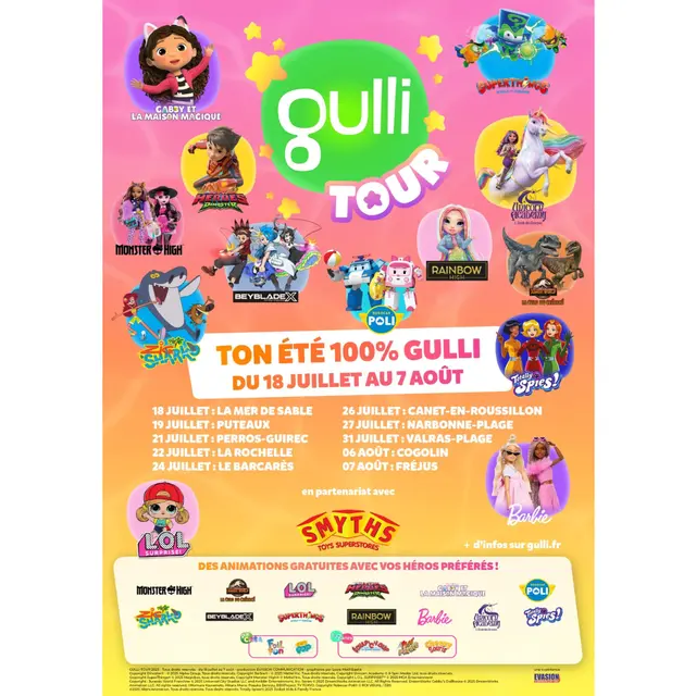 Tournée Gulli avec RTL et M6_Cogolin