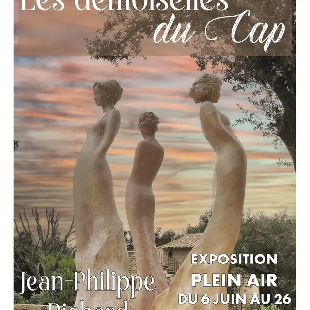 Exposition de sculptures « Les demoiselles du Cap »  de Jean-Philippe Richard_Saint-Jean-Cap-Ferrat