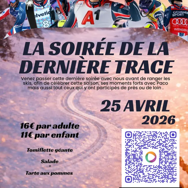 Soirée de la dernière trace avec le fan club de Paco Rassat_Aillon-le-Jeune
