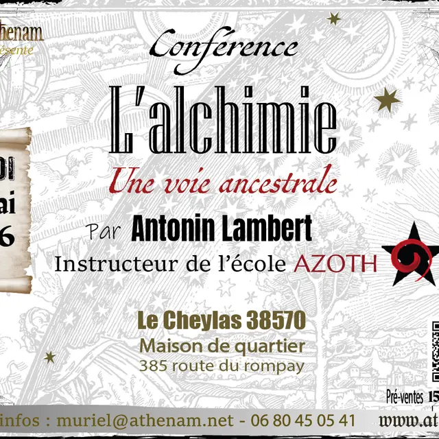 Conférence Alchimie