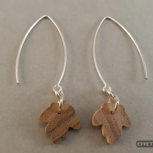 Atelier Boucles d'oreilles en bois_Novalaise