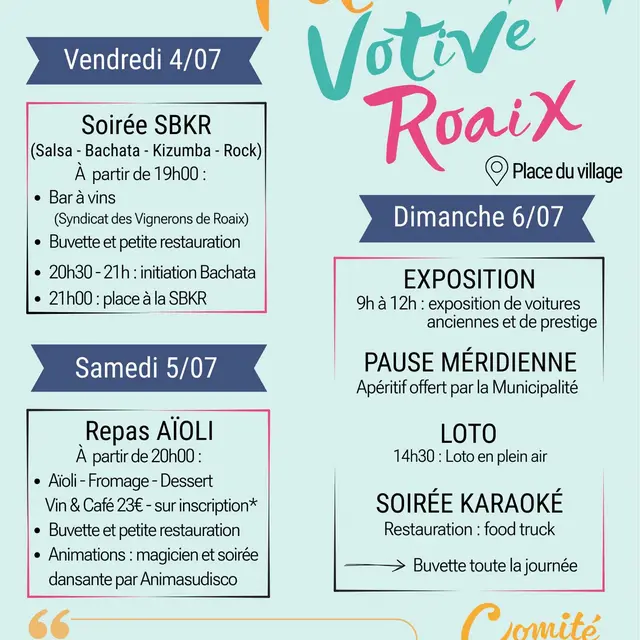 Fête votive_Roaix