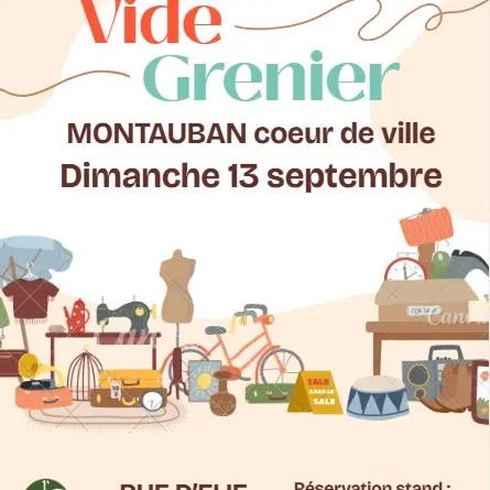 Vide grenier cœur de ville_Montauban
