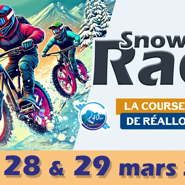 Snow Bike Race_Réallon