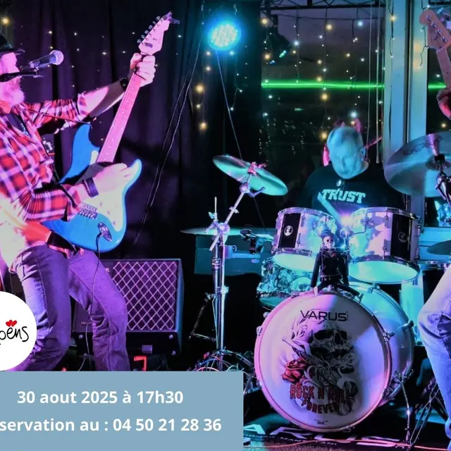Concert des Bloody Shakers - Rock des années 60/70/80_Samoëns
