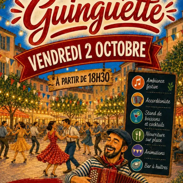Guinguette par l'association La Londe and Co_La Londe-les-Maures