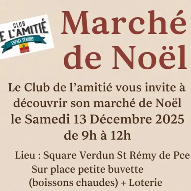 Marché de Noël du club de l'Amitié_Saint-Rémy-de-Provence