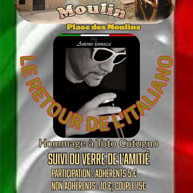 Concert : Hommage à Toto Cutugno_Le Val