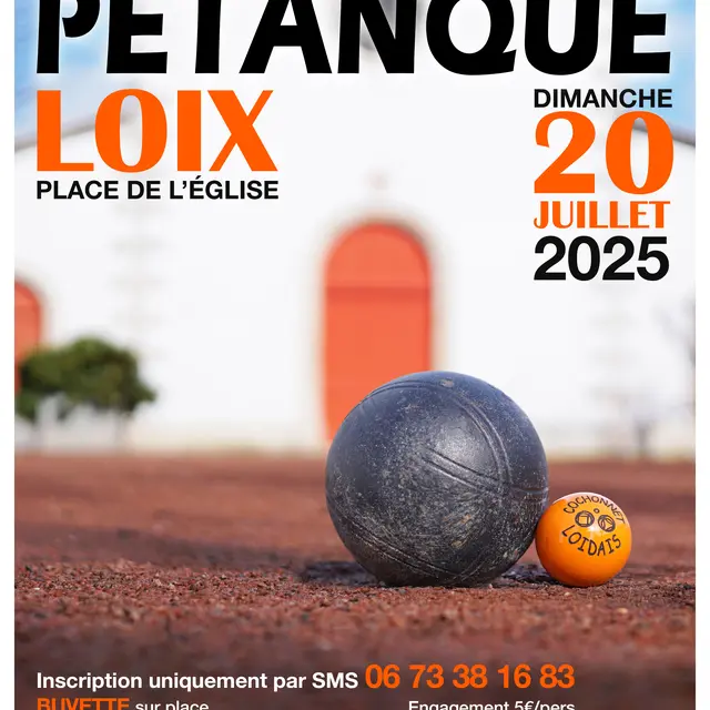 Tournoi de pétanque_Loix