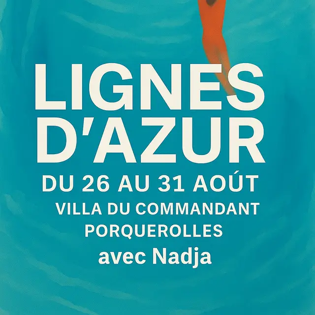 Exposition  à la Maison du Commandant - Ligne d'Azur avec Nadja_Hyères