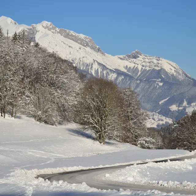 Balade d'hiver en Val de Tamié_Faverges-Seythenex
