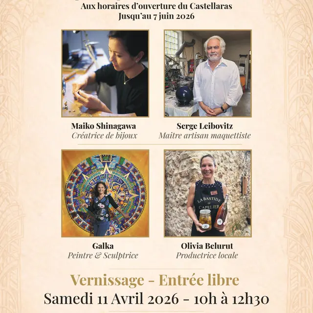 Quand l'Art passe à Table au Castellaras_Fayence