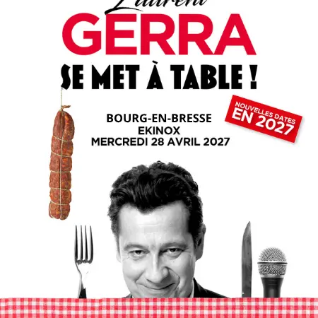 Laurent Gerra se met à table