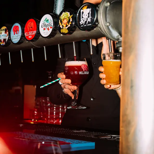 Bar à bières ambiance