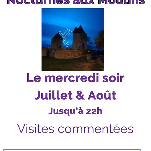 Visite nocturne Les Moulins de Régusse