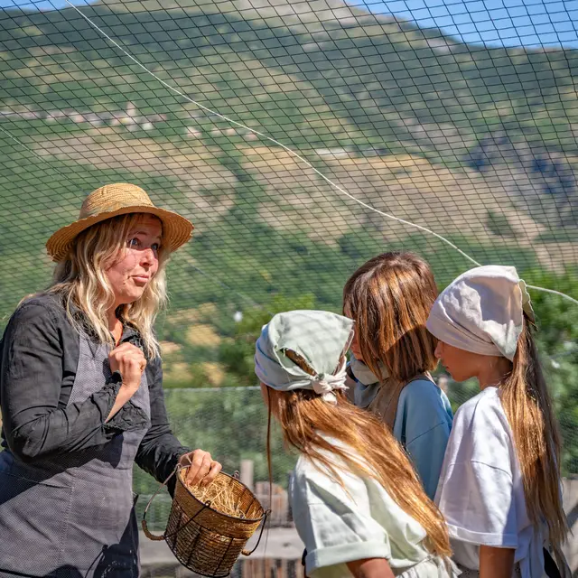 Une ferme pédagogique sur les traditions alpines