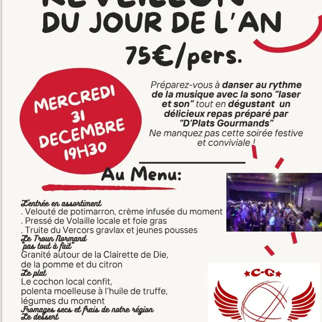 Réveillon du jour de l'an_Chatuzange-le-Goubet