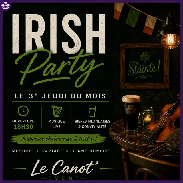 Irish Party au Canotier_Aurillac