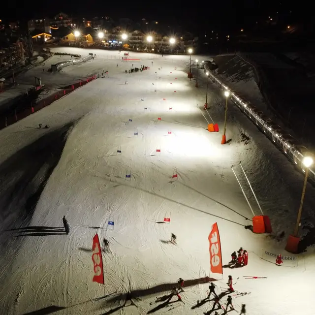 Nocturne Slalom parallèle by ESF_Les Orres