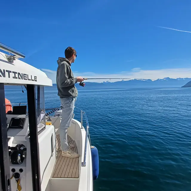 Initiation à la pêche sur le Léman_Évian-les-Bains