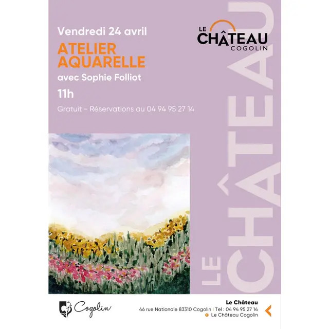 Atelier aquarelle_Cogolin