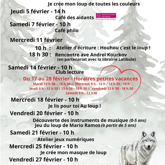 Je lis pour toi : Au loup_Laragne-Montéglin