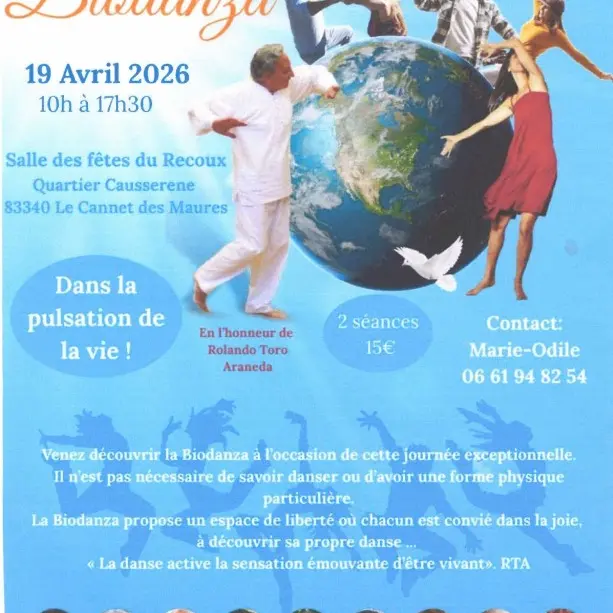Journée mondiale Biodanza_Le Cannet-des-Maures