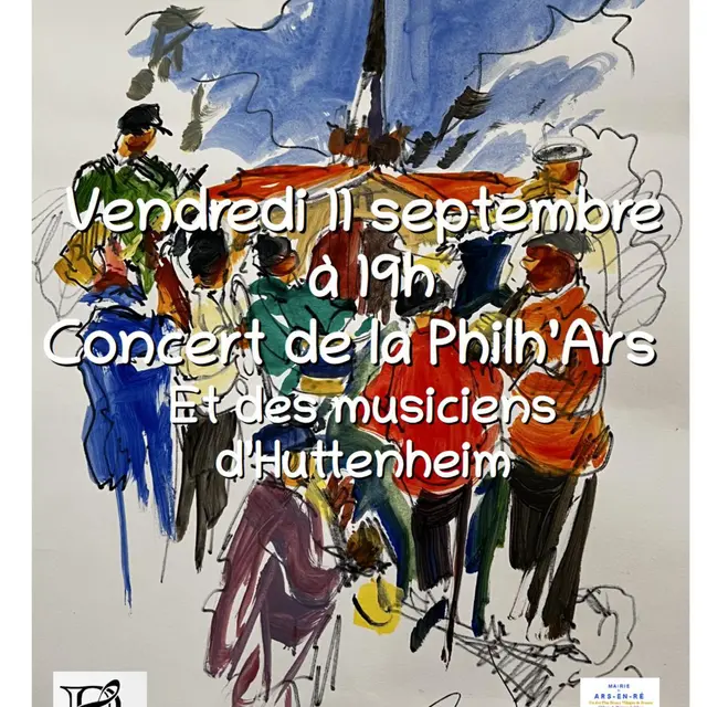 Affiche du concert de la Philh'Ars