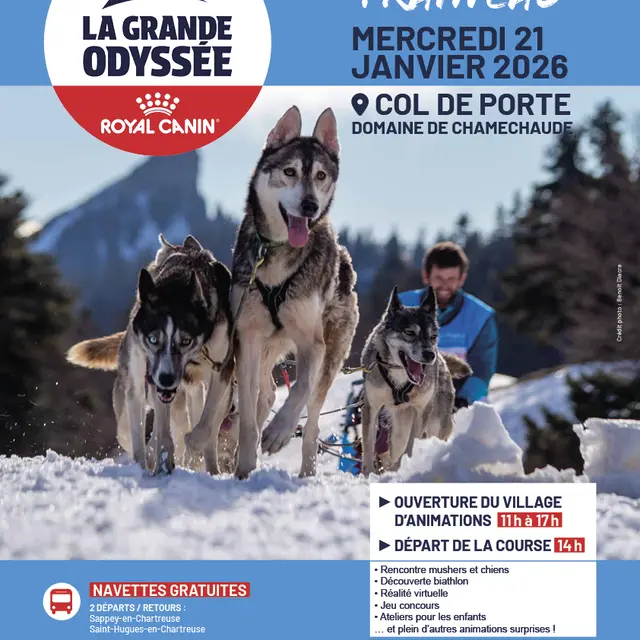 La Grande Odyssée Royal Canin_Sarcenas