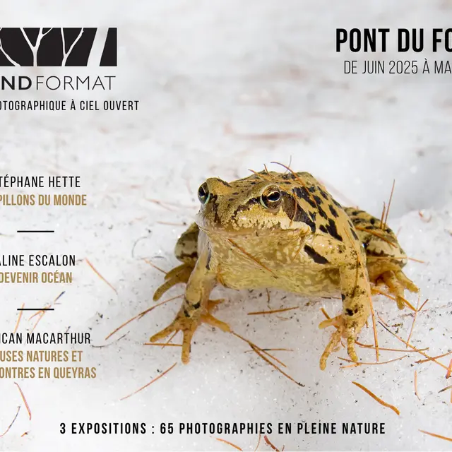 Grand format - parcours photographique à ciel ouvert