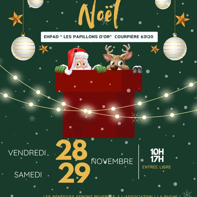Marché de Noël - La Ruche - Courpière