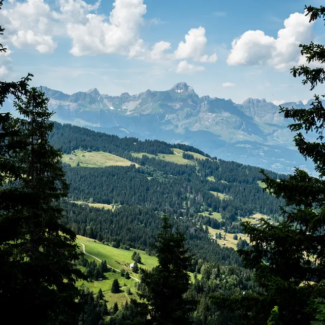 Tour de la Crête des Chattrix aux Communailles, boucle de randonnée