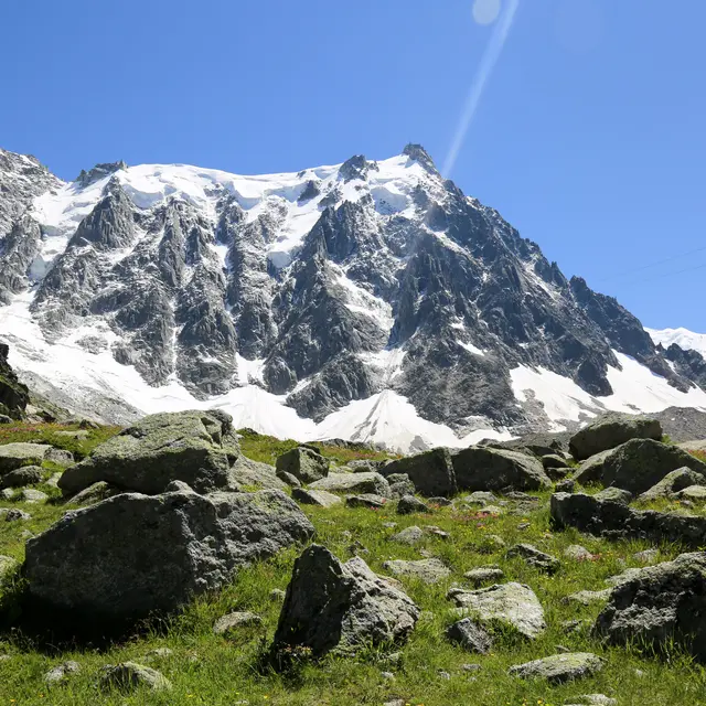 randonnée chamonix - plan de l'aiguille