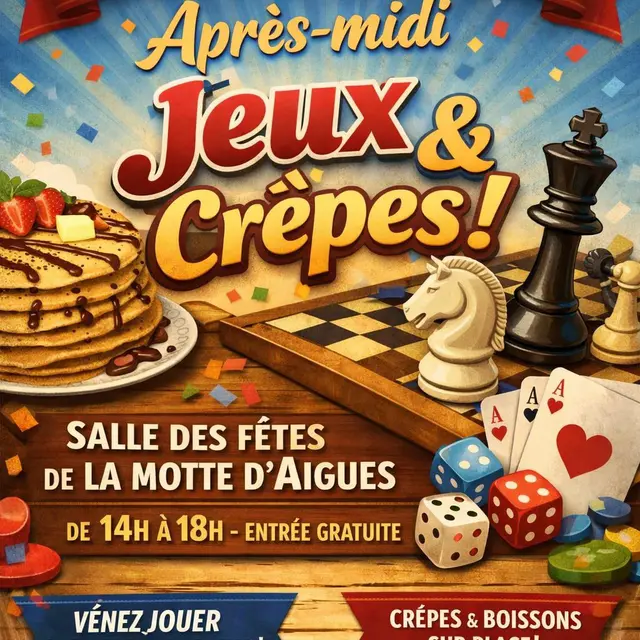 Après-midi jeux et crèpes à La Motte d Aigues_La Motte-d'Aigues