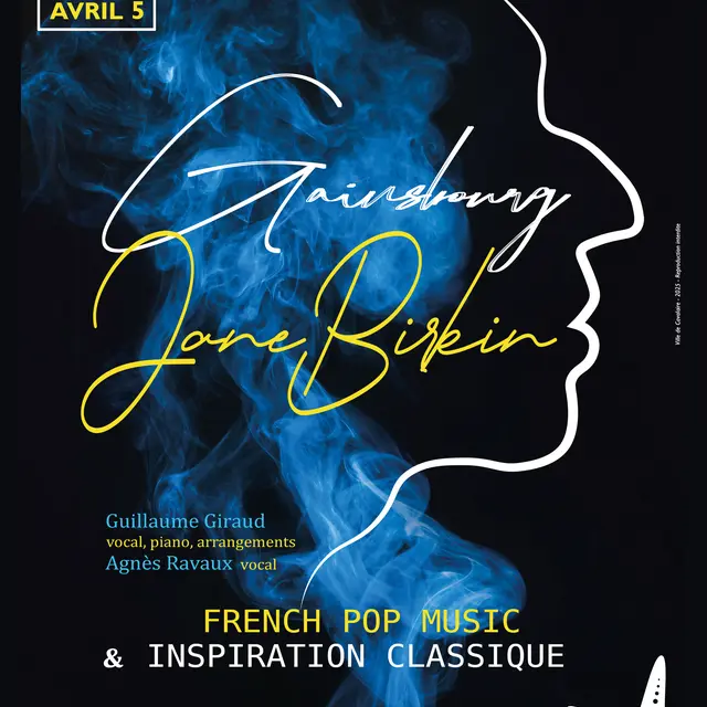 Concert intimiste : Gainsbourg - Birkin par Agnès Ravaux et Guillame Giraud_Cavalaire-sur-Mer