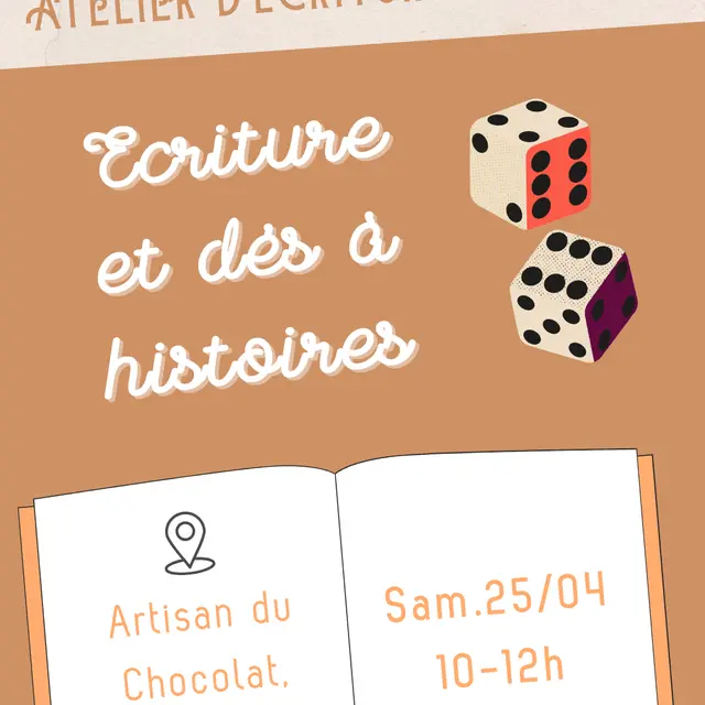 Atelier d'écriture créative : Ecriture et dés à histoires