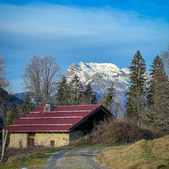 Sentier du Crey Les Contamines Montjoie