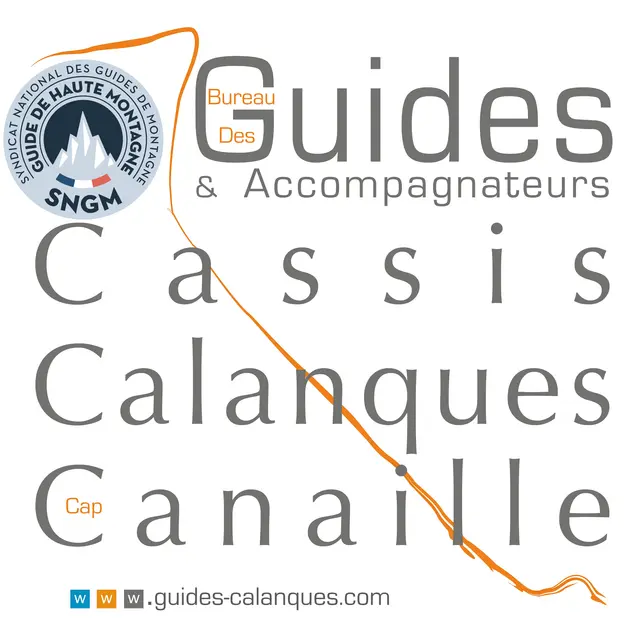 logo du bureau des guides de Cassis Calanques Cap Canaille