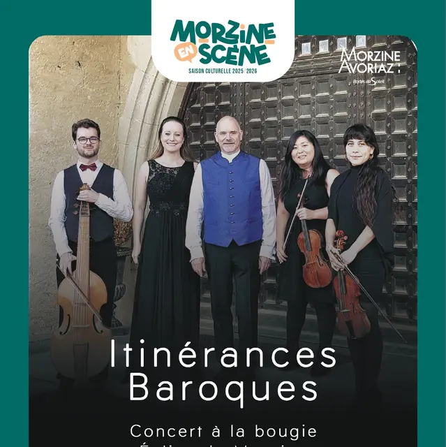 Concert à la bougie, Itinérances Baroques_Morzine