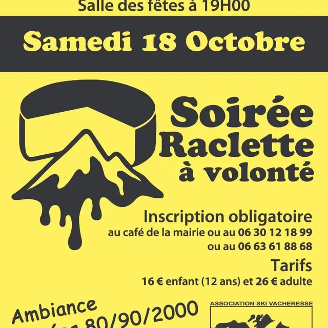 Soirée Raclette à volonté_Vacheresse