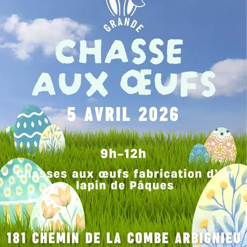 Chasse aux oeufs à Arbignieu_Arboys en Bugey