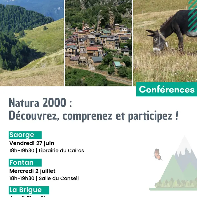 Conférence Natura 2000  Découvrez, comprenez, participez !_La Brigue