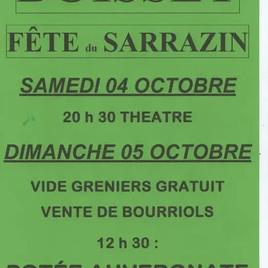 Fête du Sarrazin_Boisset